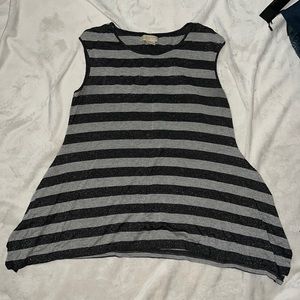 Michael by Michael Kors gray glitter arrived tank top